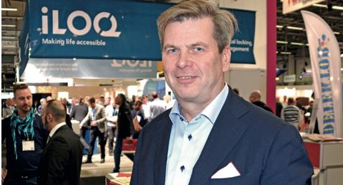 Heikki Hiltunen, vd och koncernchef för Iloq. Heikki Hiltunen, vd och koncernchef för Iloq.