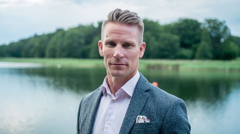 David Larsson, vd på Avarn Security.