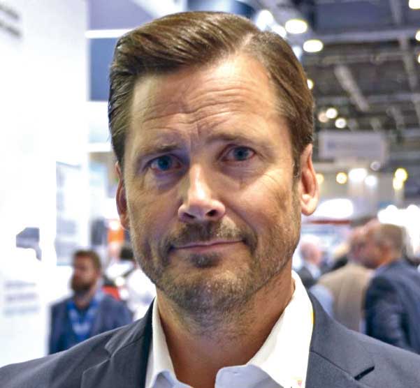 Håkan Johansson, Axis försäljningschef för norra Europa. Håkan Johansson, Axis försäljningschef för norra Europa.