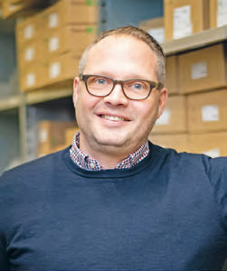 Martin Thor, specialistsäljare inom Paxton passerkontroll på Teletec.