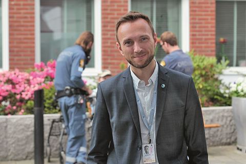 Andreas Gyllestrand, vd för Cubsec och Safe City.