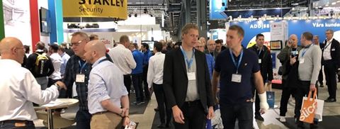 Fra den seneste Skydd-messe i 2018.