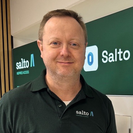 Jesper Buch, Norden-chef för Salto Systems.