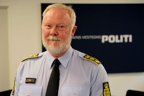 Kim Christiansen, politidirektør ved Københavns Vestegns Politi. Foto: Politiet.