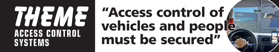 "Access control of vehicles and people must be secured"