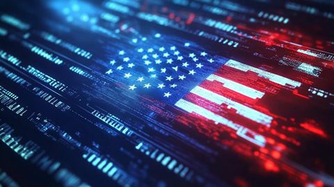 I det läckta dokumentet lyfts EU:s dataskyddsförordning GDPR fram som ett exempel på reglering som USA betraktar som onödigt begränsande. AI-genererad bild. I det läckta dokumentet lyfts EU:s dataskyddsförordning GDPR fram som ett exempel på reglering som USA betraktar som onödigt begränsande.