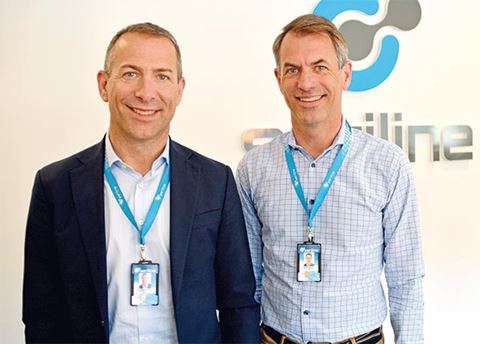 Freddie Parrman, vd och Pierre Parrman, CTO på Seriline.