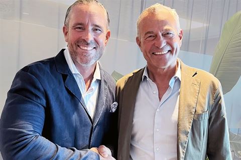 Thomas Ekfeldt, Country Manager för Iloq och Ulf Dahlgren, vd för Copiax.