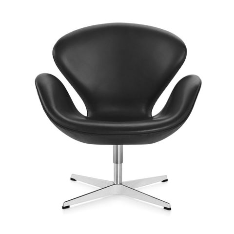 DEsignermøbler som stolen Svanen må skrues fast, så kunderne ikke går med dem.