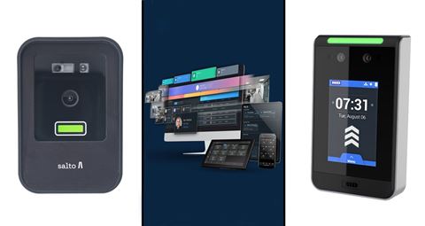 De nominerade lösningarna: Salto XS4 Face från Salto Systems, Vigil Core från Pacom, och HID Amico från HID.