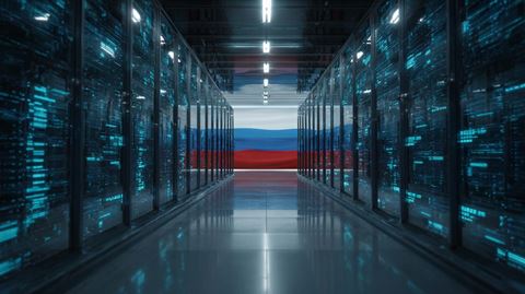 Den ryska cyberaktiviteten har i huvudsak riktats mot samhällsviktiga sektorer. AI-genererad bild. Den ryska cyberaktiviteten har i huvudsak riktats mot samhällsviktiga sektorer.