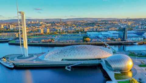 Glasgow Science Centre, en av Skottlands mest populära besöksattraktioner