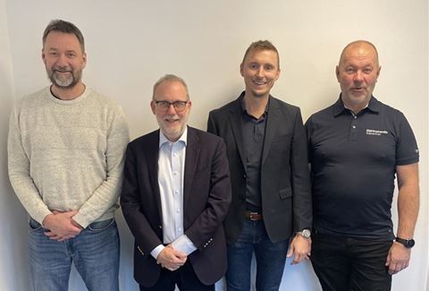 Samarbetspartners: Ulf Isaksson och Mats B Adman Rapid Säkerhet  samt Hampus Linden, Ava Security  och Robert Guenther från Elektroskandia Säkerhet