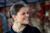 Kronprinsessan Victoria delar ut pris på säkerhetsmässan SKYDD 2018.