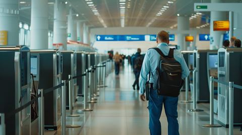 Forbedrede flows i Berlins lufthavn med ny sikkerhedsteknologi.