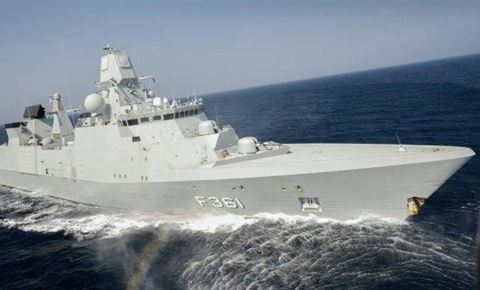 Fregatten Iver Huitfeldt. Foto: Nicklas Levin / Forsvaret 