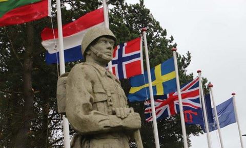 Det britiske hovedkvarter Standing Joint Force Headquarters (SJFHQ) dannede 31. oktober til 12. november 2022 rammen for JEF-øvelsen Joint Protector i Nymindegab. Foto: Sune Wadskjær Nielsen/Forsvaret 