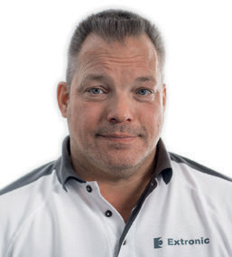 Christer Lorentzen, ansvarig för teknisk support på Extronic.