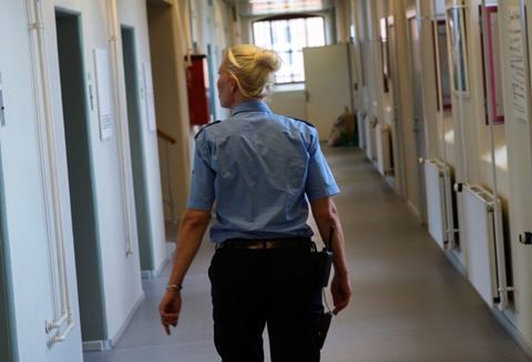 Der er stor mangel på fængselsbetjente. Foto: Fængselsforbundet.