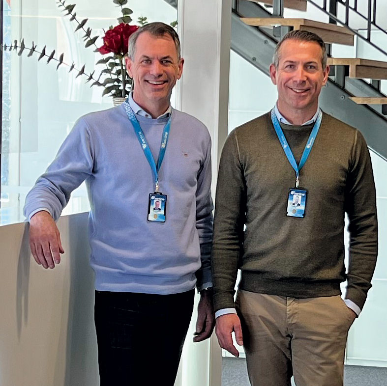 Bröderna Pierre och Freddie Parrman är taggade inför Sectech och prisceremonin för Detektor International Award 2023 där den mobila Serix ID-lösningen är nominerad i kategorin för IoT-produkter.