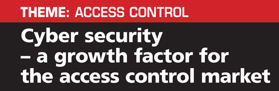 Cyber security – a growth factor for the access control market