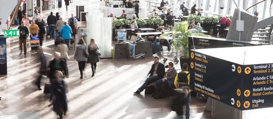 Stanley Security levererar utrymningslarmsystem till Swedavias flygplatser.