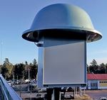 Validrone-sensor med antenner och väderskydd.