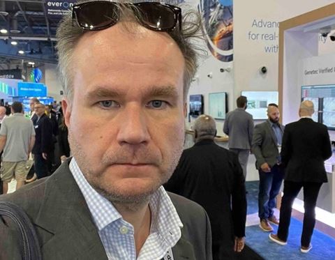 Markus Lahtinen, leder för tredje året i rad konferensen #Trygghetnu som ägr rum på Clarion Stockholm Hotel den 25 qapril.