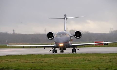 Challenger-bidrag afsted til Frontex. Foto: Forsvaret.
