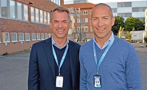Serilines CTO Pierre Parrman och företagets vd Freddie Parrman.
