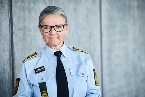 Politidirektør Kirsten Dyrman. Foto: Østjyllands Politi