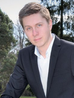 Alexander Holmström, försäljningsdirektör för EMEA på ACRE Group (Vanderbilt, Comnet & Open Options).