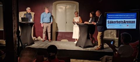 Den 25–27 juni arrangerar Säkerhetsarenan seminarier i Almedalen som kretsar kring säkerhet, totalförsvar, brottsförebyggande arbete, stora bränder, samhällets samverkan, cybersäkerhet och kompetensförsörjning. Foto: Säkerhetsbranschen