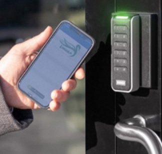 Passersystem med mobila enheter som id-bärare.