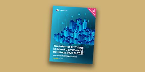 Rapporten ”The Internet of Things in Commercial  Buildings 2022 to 2027” omfattar 265 sidor.