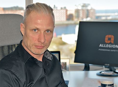 Jens Holmberg, Nordic Manager på Simonsvoss Technologies.