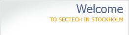Welcome to Sectech in Stockholm